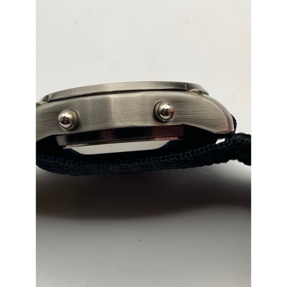 Athletic Works Men Multifunction Watch AW052 New Battery Solar Back-Up-Adjustabl - Picture 7 of 10